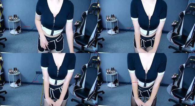 鬥魚主播 二次元主播 請叫我蘇蘇啊 飛機誘惑福利 Part (19)