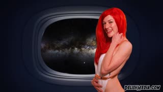 Giant Alien Girl eats Humans