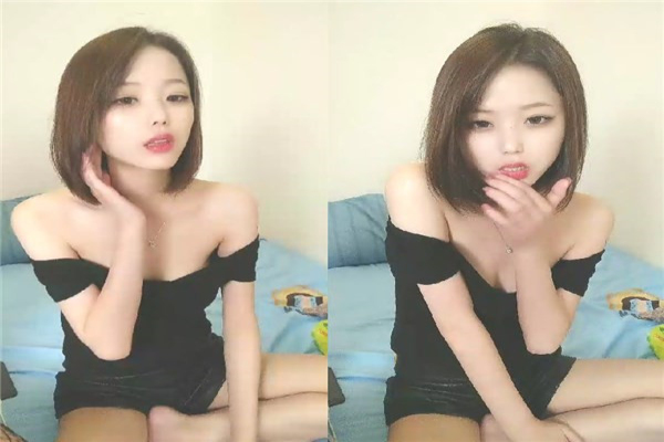 刚下不久气质短发美女和闺蜜一起大秀