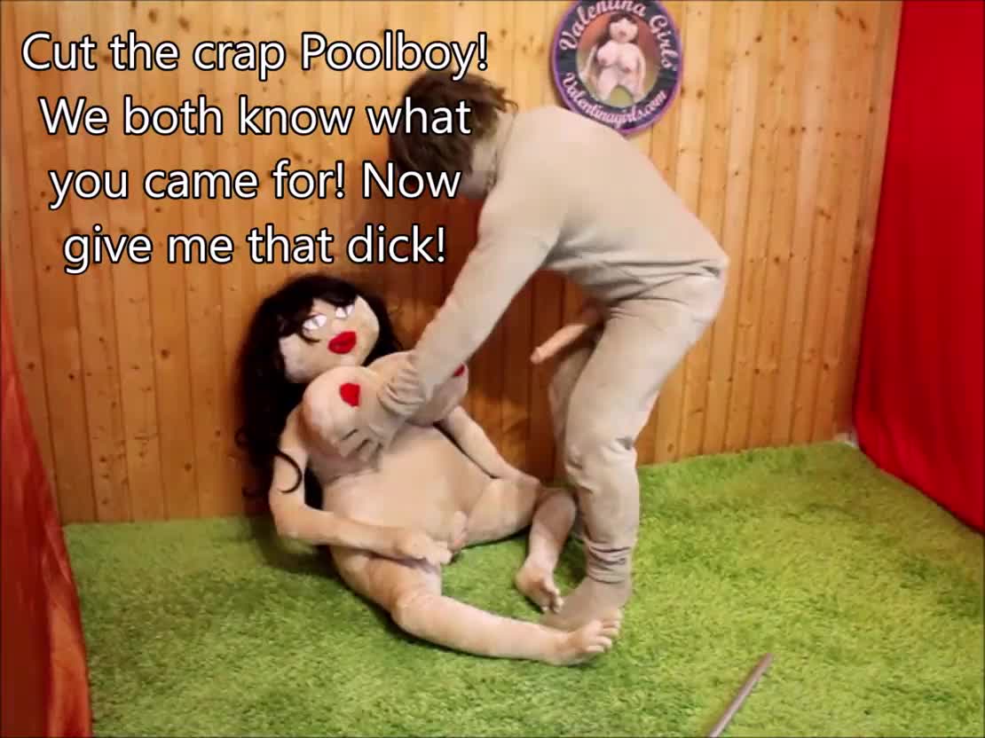 Chubby Sex Doll gets Fucked in every hole and between her tits-48175107