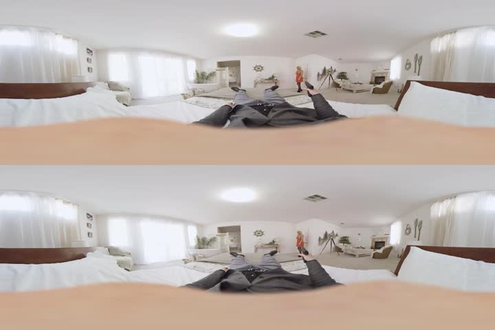 VR BANGERS-Bridgette B Sexy Mom having sex with the pool boy